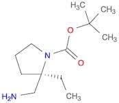 (R)-tert-Butyl 2-(aminomethyl)-2-ethylpyrrolidine-1-carboxylate