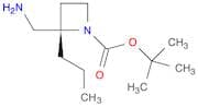 (S)-tert-Butyl 2-(aminomethyl)-2-propylazetidine-1-carboxylate