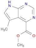 Methyl 5-methyl-7H-pyrrolo[2,3-d]pyrimidine-4-carboxylate