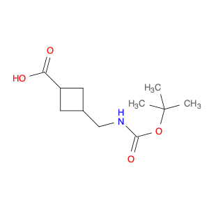 Cyclobutanecarboxylic acid, 3-[[[(1,1-dimethylethoxy)carbonyl]amino]methyl]-