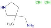 (3-Methylpyrrolidin-3-yl)methanamine dihydrochloride
