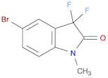 2H-Indol-2-one, 5-bromo-3,3-difluoro-1,3-dihydro-1-methyl-
