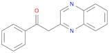 1-Phenyl-2-quinoxalin-2-ylethanone