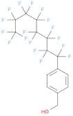Benzenemethanol, 4-(1,1,2,2,3,3,4,4,5,5,6,6,7,7,8,8,8-heptadecafluorooctyl)-