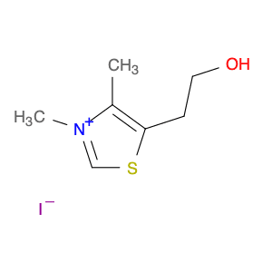 Thiazolium, 5-(2-hydroxyethyl)-3,4-dimethyl-, iodide (1:1)