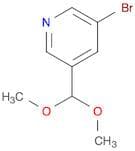 Pyridine, 3-bromo-5-(dimethoxymethyl)-