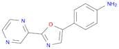 4-(2-(Pyrazin-2-yl)oxazol-5-yl)aniline