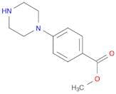 Benzoic acid, 4-(1-piperazinyl)-, methyl ester