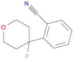 2-(4-Fluoro-tetrahydro-pyran-4-yl)-benzonitrile