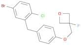 3-((4-(5-Bromo-2-chlorobenzyl)phenoxy)methyl)-3-fluorooxetane