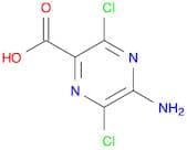 5-Amino-3,6-dichloropyrazine-2-carboxylic acid