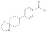 Benzoic acid, 4-(1,4-dioxaspiro[4.5]dec-8-yl)-