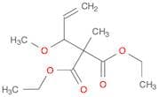 Propanedioic acid, 2-(1-methoxy-2-propen-1-yl)-2-methyl-, 1,3-diethyl ester
