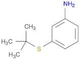 Benzenamine, 3-[(1,1-dimethylethyl)thio]-