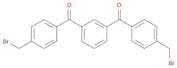 Methanone, 1,1'-(1,3-phenylene)bis[1-[4-(bromomethyl)phenyl]-