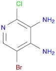 3,​4-​Pyridinediamine, 5-​bromo-​2-​chloro-
