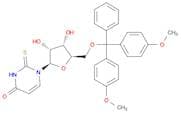 1-((2R,3R,4S,5R)-5-((bis(4-methoxyphenyl)(phenyl)methoxy)methyl)-3,4-dihydroxytetrahydrofuran-2-yl…