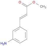 2-Propenoic acid, 3-(3-aminophenyl)-, methyl ester, (2E)-