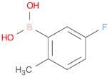 Boronic acid, B-​(5-​fluoro-​2-​methylphenyl)​-
