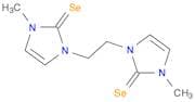 2H-Imidazole-2-selone, 1,1'-(1,2-ethanediyl)bis[1,3-dihydro-3-methyl-
