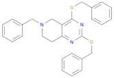 Pyrido[4,3-d]pyrimidine, 5,6,7,8-tetrahydro-6-(phenylmethyl)-2,4-bis[(phenylmethyl)thio]-