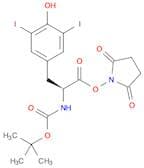 (S)-2,5-Dioxopyrrolidin-1-yl 2-((tert-butoxycarbonyl)amino)-3-(4-hydroxy-3,5-diiodophenyl)propanoa…
