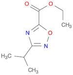 Ethyl 3-(1-methylethyl)-1,2,4-oxadiazole-5-carboxylate