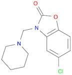 2(3H)-Benzoxazolone, 5-chloro-3-(1-piperidinylmethyl)-