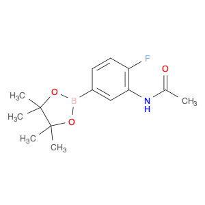 Acetamide, N-[2-fluoro-5-(4,4,5,5-tetramethyl-1,3,2-dioxaborolan-2-yl)phenyl]-