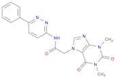 7H-PURINE-7-ACETAMIDE, 1,2,3,6-TETRAHYDRO-1,3-DIMETHYL-2,6-DIOXO-N-(6-PHENYL-3-PYRIDAZINYL)-