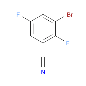Benzonitrile, 3-bromo-2,5-difluoro-