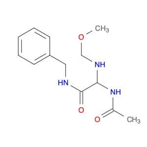 Acetamide, 2-(acetylamino)-2-(methoxymethylamino)-N-(phenylmethyl)-