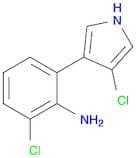 2-Chloro-6-(4-chloro-1H-pyrrol-3-yl)aniline