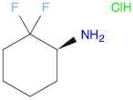 Cyclohexanamine, 2,2-difluoro-, hydrochloride (1:1), (1S)-