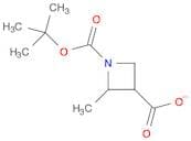 1,3-Azetidinedicarboxylic acid, 2-methyl-, 1-(1,1-dimethylethyl) ester