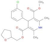 3-Methyl 5-((tetrahydrofuran-2-yl)methyl) 4-(3-chlorophenyl)-2,6-dimethyl-1,4-dihydropyridine-3,5-…