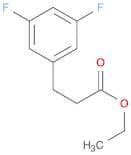 Benzenepropanoic acid, 3,5-difluoro-, ethyl ester