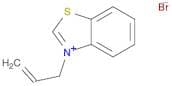 Benzothiazolium, 3-(2-propen-1-yl)-, bromide (1:1)