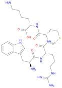 L-Lysine, L-tryptophyl-L-arginyl-L-methionyl- (9CI)