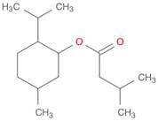 Butanoic acid, 3-methyl-, 5-methyl-2-(1-methylethyl)cyclohexyl ester