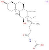 GLYCINE, N-[(3Α,5Β,12Α)-3,12-DIHYDROXY-24-OXOCHOLAN-24-YL]-, SODIUM SALT (1:1)