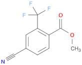 Benzoic acid, 4-cyano-2-(trifluoromethyl)-, methyl ester
