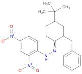 Cyclohexanone, 4-(1,1-dimethylethyl)-2-(phenylmethyl)-, 2-(2,4-dinitrophenyl)hydrazone