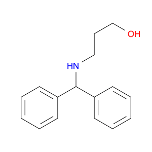 3-[(diphenylmethyl)amino]propan-1-ol