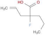 4-Pentenoic acid, 2-fluoro-2-propyl-