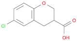 2H-1-Benzopyran-3-carboxylic acid, 6-chloro-3,4-dihydro-