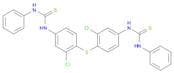 Thiourea, N,N''-[thiobis(3-chloro-4,1-phenylene)]bis[N'-phenyl- (9CI)