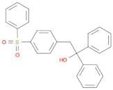 Benzeneethanol, α,α-diphenyl-4-(phenylsulfonyl)-