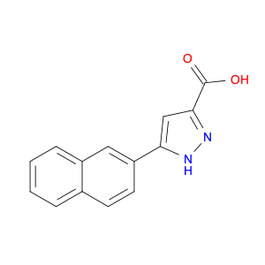 5-Naphthalen-2-yl-1H-pyrazole-3-carboxylic acid