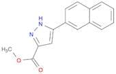 methyl 3-(naphthalen-2-yl)-1H-pyrazole-5-carboxylate